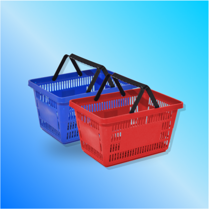 Cestas Plasticas con asa plastica